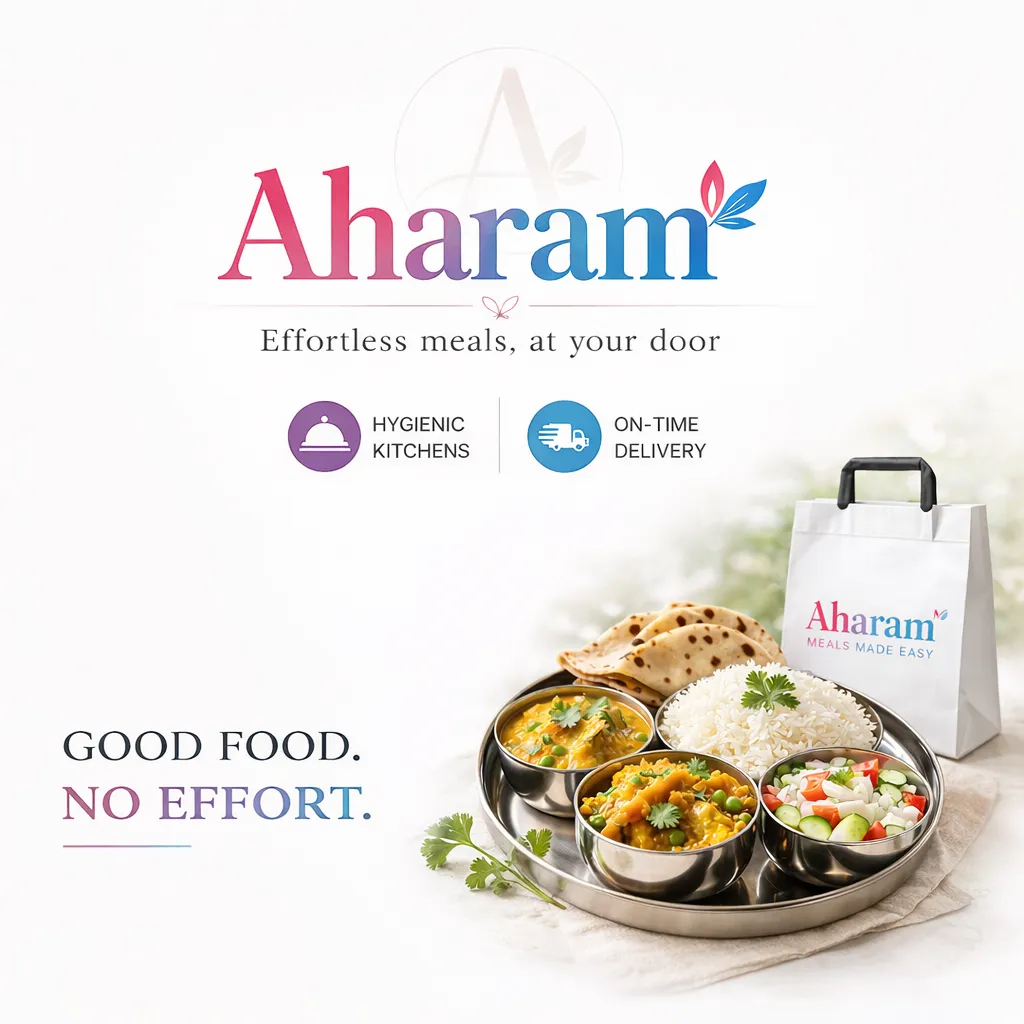 Aharam — Fresh Meal Delivery | Coimbatore